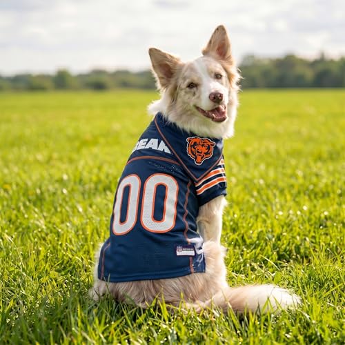 NFL Chicago Bears Dog Jersey with Matching Bandana, X-Large