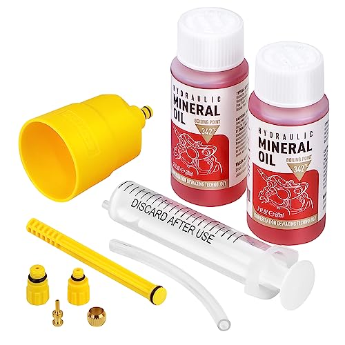 Shimano Hydraulic Brake Bleed Kit with Mineral Oil - 120ml