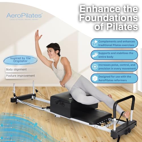 Pilates Box and Pole Set - Universal Fit, Adjustable & Durable