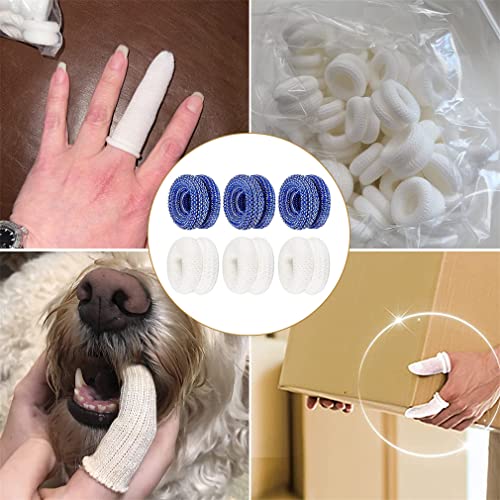Finger Bandages - 20 PCS Adjustable Cotton Finger Protectors