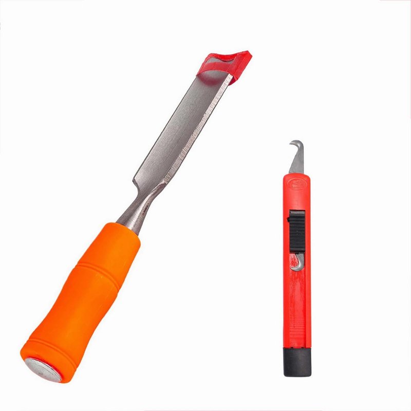 LGEGE Golf Grip Remover Tool Kits - Golf Grip Tape Stripper with Golf Club Grip Removal Hook Knife