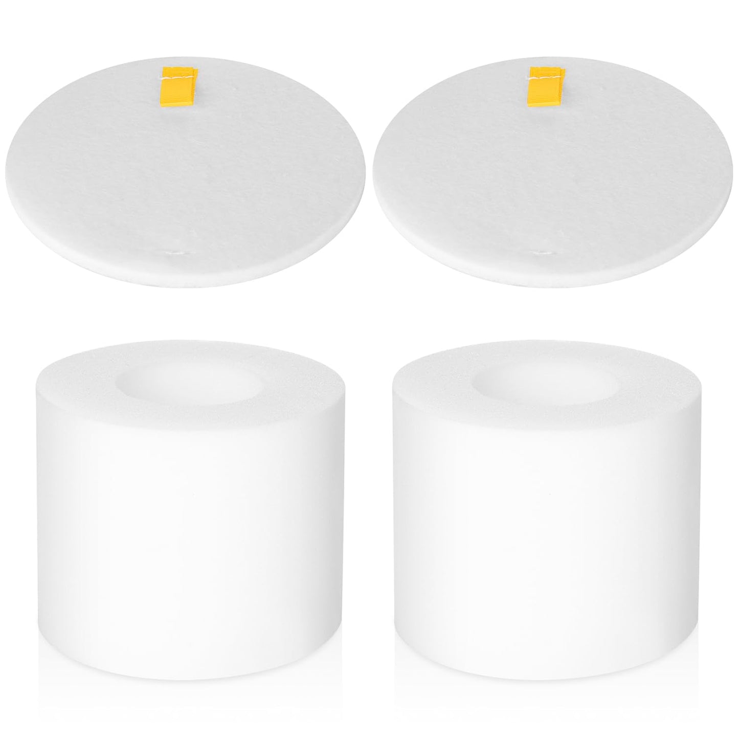 HOUSEMAX 2 Pack Foam & Felt Filters Replacement for Shark Rotator Powered Lift-Away NV650, NV650W, NV652, NV750W, NV751, NV651, NV752 Replace Part XFF650