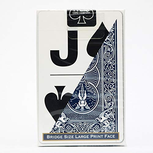 Large Print Playing Cards - Easy-to-Read Bridge Size Deck
