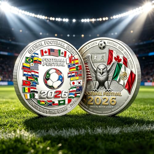 Soccer Challenge Commemorative Collectible with Flags