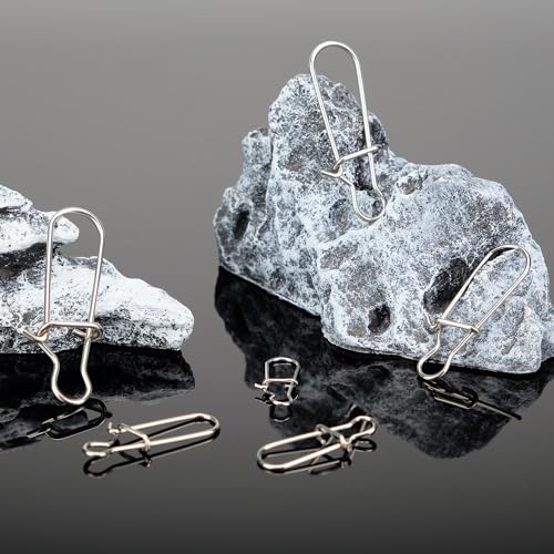 Duo-Lock Fishing Snaps - Stainless Steel Clips for Quick Change