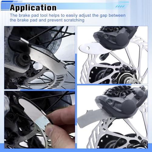 Leontool 4-Piece Bike Rotor Truing & Disc Gap Regulator Tool Set