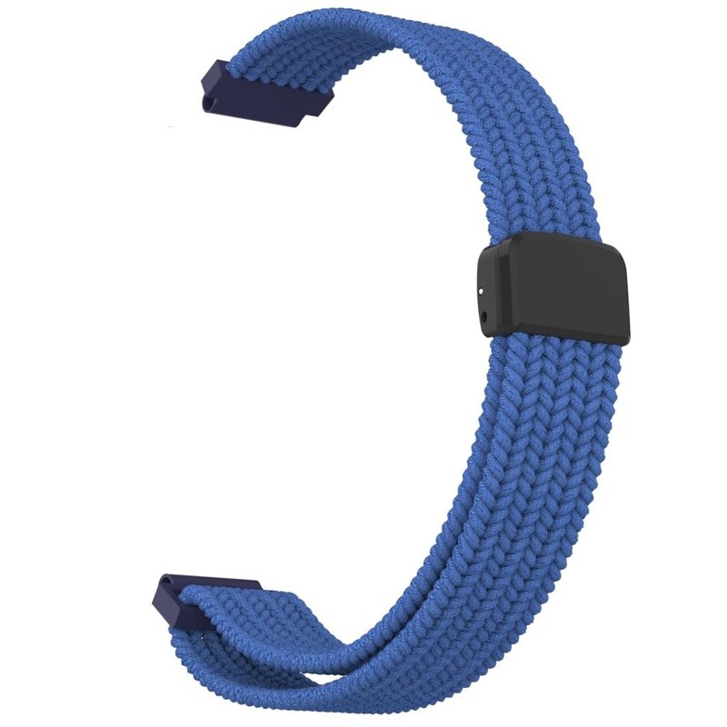 C2D JOY Braided Nylon band Compatible with vivofit 4 Activity Tracker Replacement Watchband with Metal Case-Midnight Blue