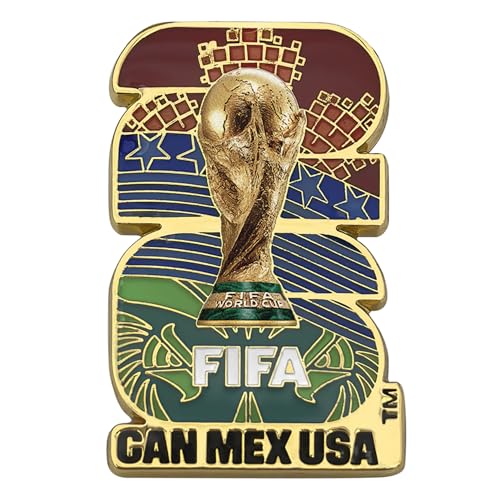 2026 FIFA World Cup Edition Collector's Pin - Premium Zinc Alloy