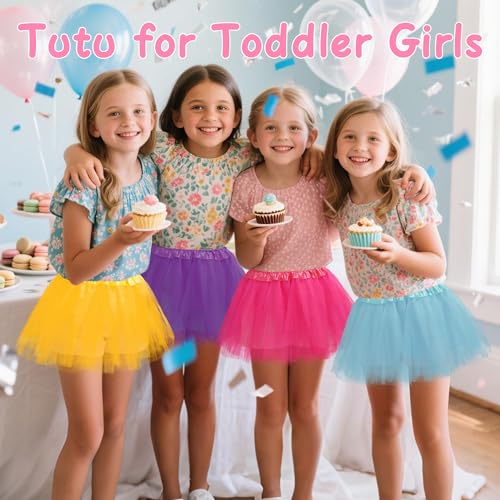 Toddler Tutu Skirt - 3 Layer Neon Green Ballet Dress