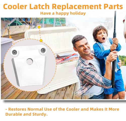Replacement Cooler Latch Kit - Includes 2 Latches & Screws