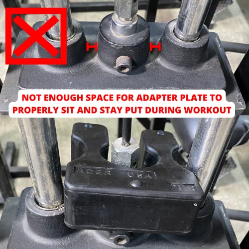 Weight Stack Adapter Plates - 2.5 lbs & 5 lbs Options