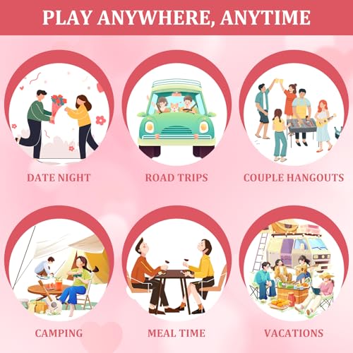 Tipsy Time Couples Drinking Card Game - Perfect for Two