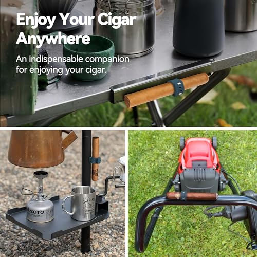 Adjustable Magnetic Cigar Holder for Golf Cart - Blue