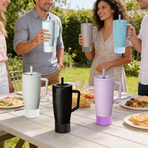 Silicone Protective Boot for 40oz Brumate Tumbler - Transparent