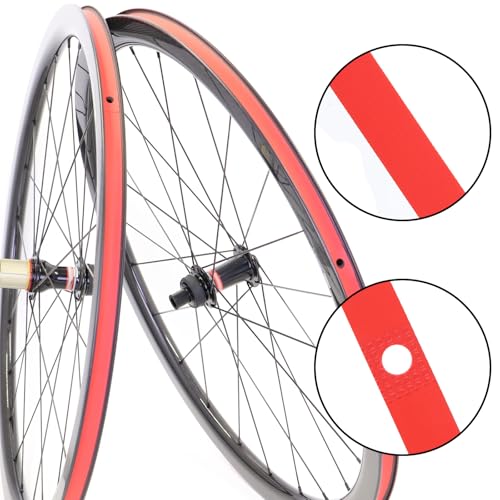 2PCS Bicycle Rim Tape, 26-inch PVC Bike Tire Liner for Puncture Protection