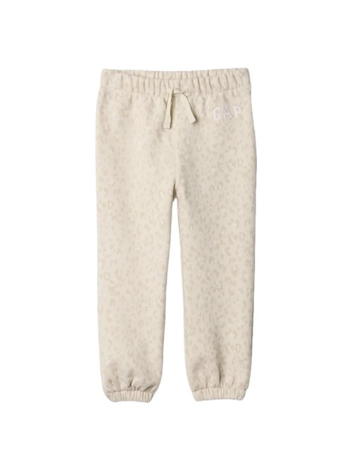 GAP Baby Girls Logo Jogger Grey Leopard 4YRS