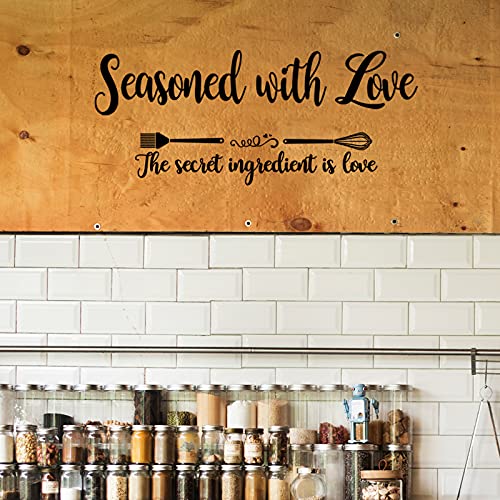 3 Pieces Kitchen Wall Decal Wall Arts Stickers Dining Room Rules Decals Decor Kitchen Utensil Vinyl Home Decor for Dining Room Decoration