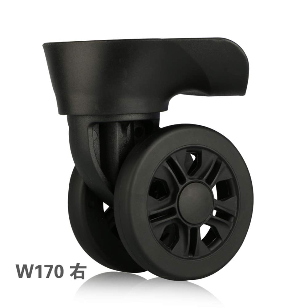 GH8 (DL-W170#) Mute Connected Spinner Wheels for Replacement Luggage Wheels Wear Silent Draw bar Box DIY (2 pcs/Set)