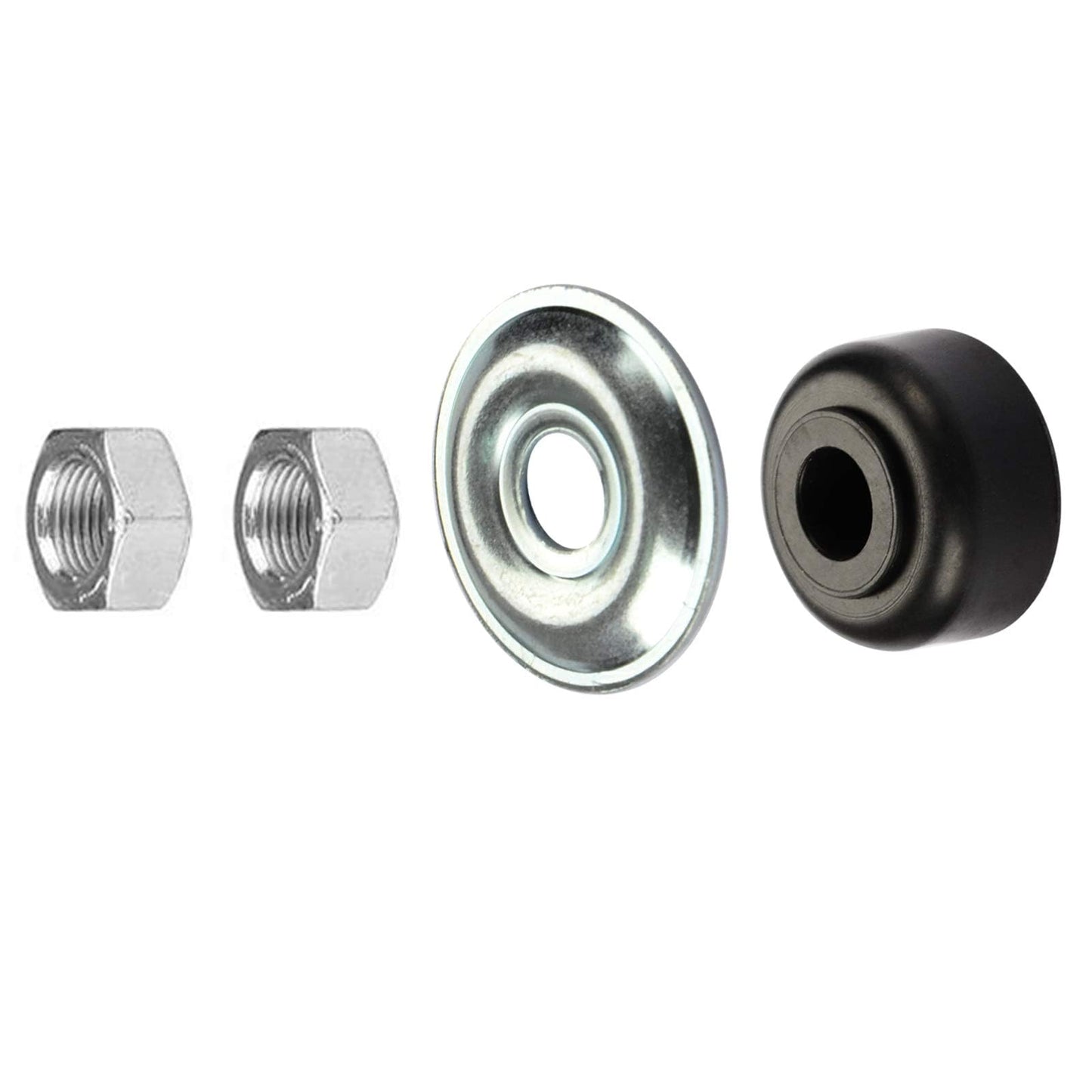 LEAPGOMAX Golf Cart Shock Bushing Kit Fits EZGO 1989-Up TXT Marathon Golf Cart and Club Car 1982-Up DS and Precedent Two Front/Rear Stud, Replaces OEM# 1011415