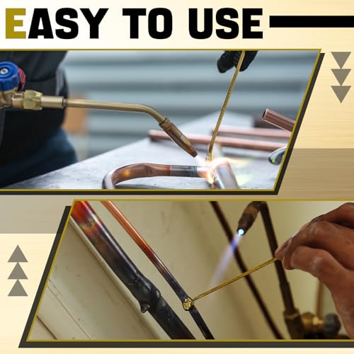 Moxweyeni 40 Pcs Brass Rods 1.5 mm 2 mm Brass Welding Brazing Rods Copper Alloy Solid for DIY Craft Drift Punches Knife Handle Lathe(1.5 mm)