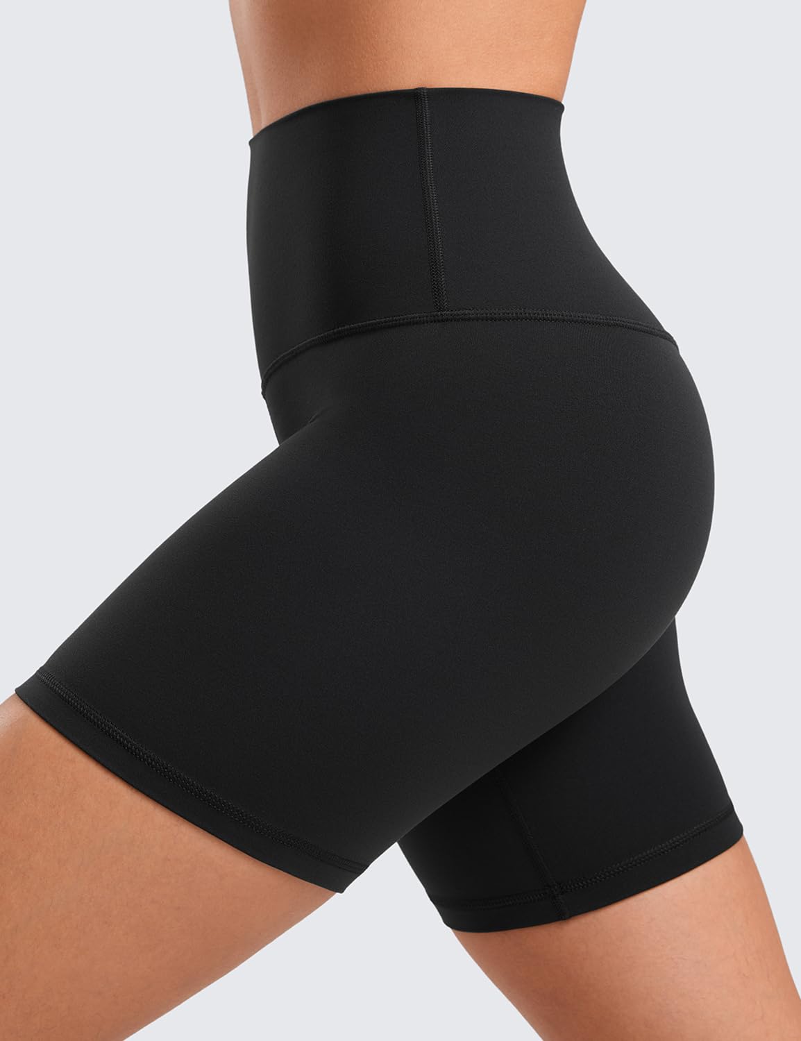 CRZ YOGA Butterluxe Biker Shorts 6" Oasis Blue XX-Small