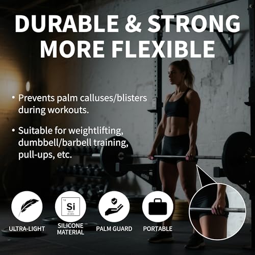 Paper Kirei Black Workout Grips – Non-Slip Gym Hand Grips for Deadlifts, Rows, lifting & Weight Grip Pads