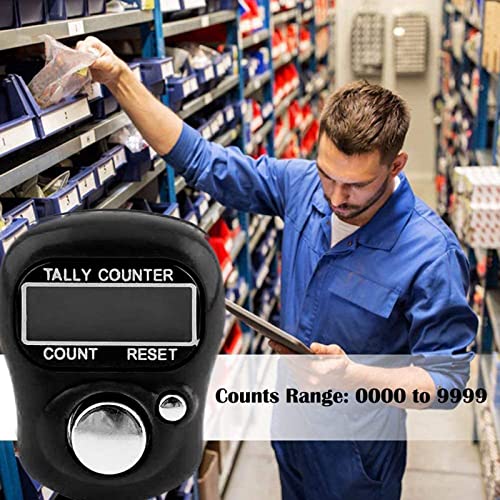 Digital Finger Counter - 5 Digit LCD Tally Counter - 4 Pack