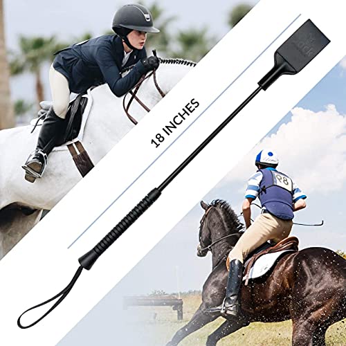 Premium Riding Crop Horse Whip - Lightweight Style A