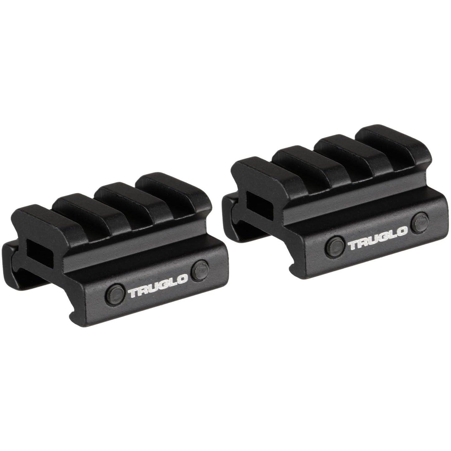 TRUGLO unisex adult 2-Piece RISER MNT PICATINNY 1 2 PCS, Multi, 1.36 inches long x 0.5 high US