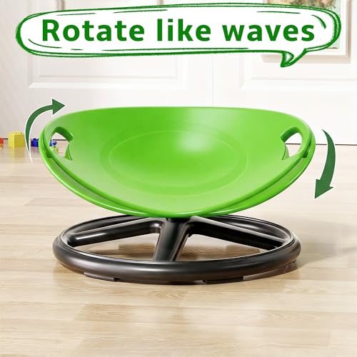 Durable Plastic Rotating Sensory Chair - Green Pilates Stability Chair
