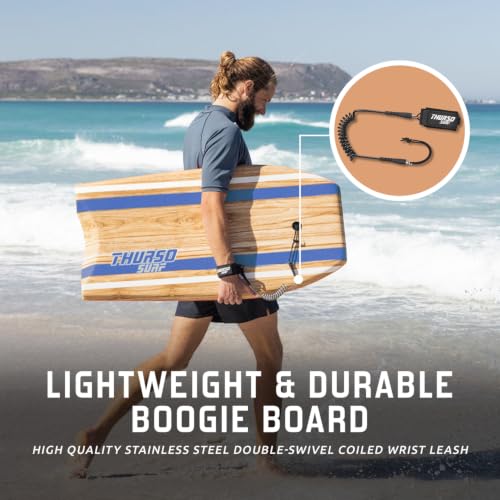 42-Inch Bodyboard - Lightweight EPS Core Quill - Azure