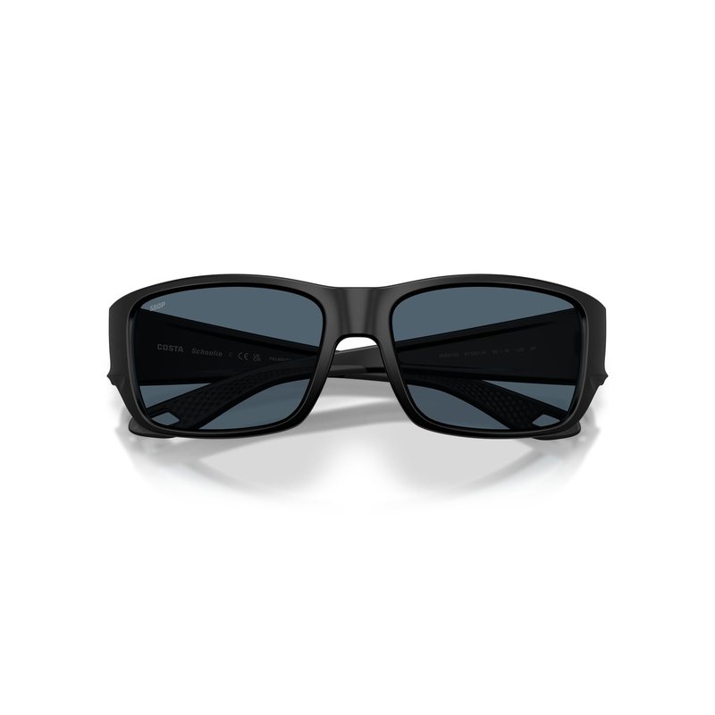 Costa Del Mar Sunglasses For Kids - Schoolie Kids Polarized Sunglasses - With UV Protection - Size 56 - Black/Gray 580P