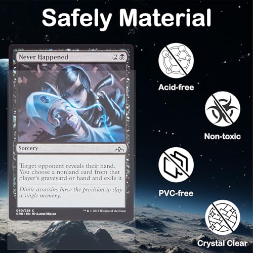 400 Pack Card Sleeves - Clear Inner Sleeves for Trading Cards (64x89mm)