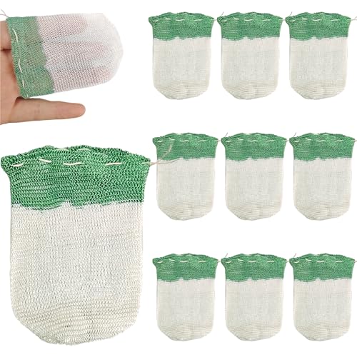 10 Pack U-Shaped Gas Lantern Mantles - High-Temperature Resistant Fabric