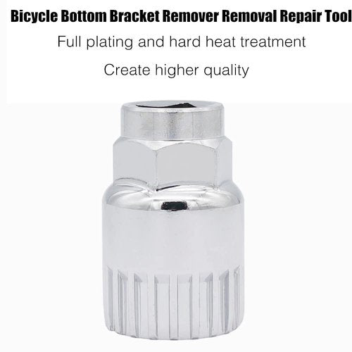 5 in 1 Mountain Bike MTB Repair Tool Kit, Freewheel Remover Tool Bike Chain Breaker Crank Extractor Wrench with chain tail Hook Bottom Bracket Removal Tools