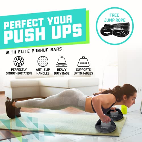 Push Up Bars for Comfortable, Wrist-Friendly Workouts