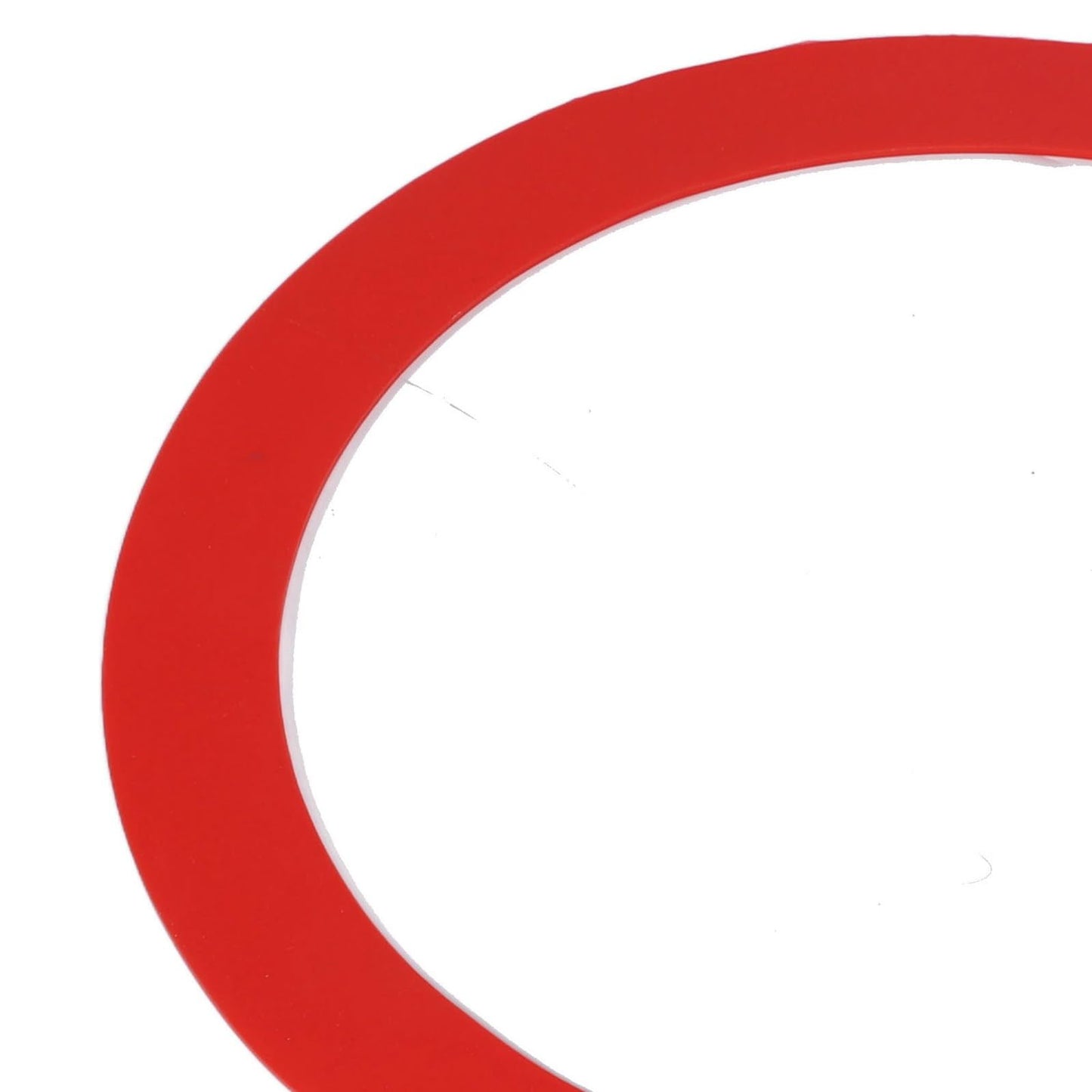 Fockety Target Circle, Training Aid Targets, Ultra Thin Silicone Practice Target Rings Putting and Chipping Training Tool Bright Color Markings (Red Small Circle