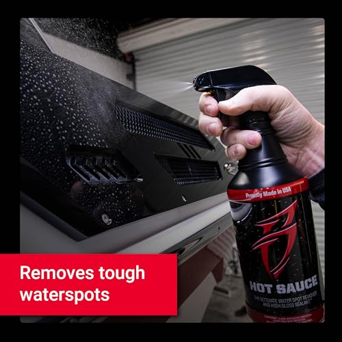 Hot Sauce Hard Water Spot Remover with Wax Sealants - 32 oz