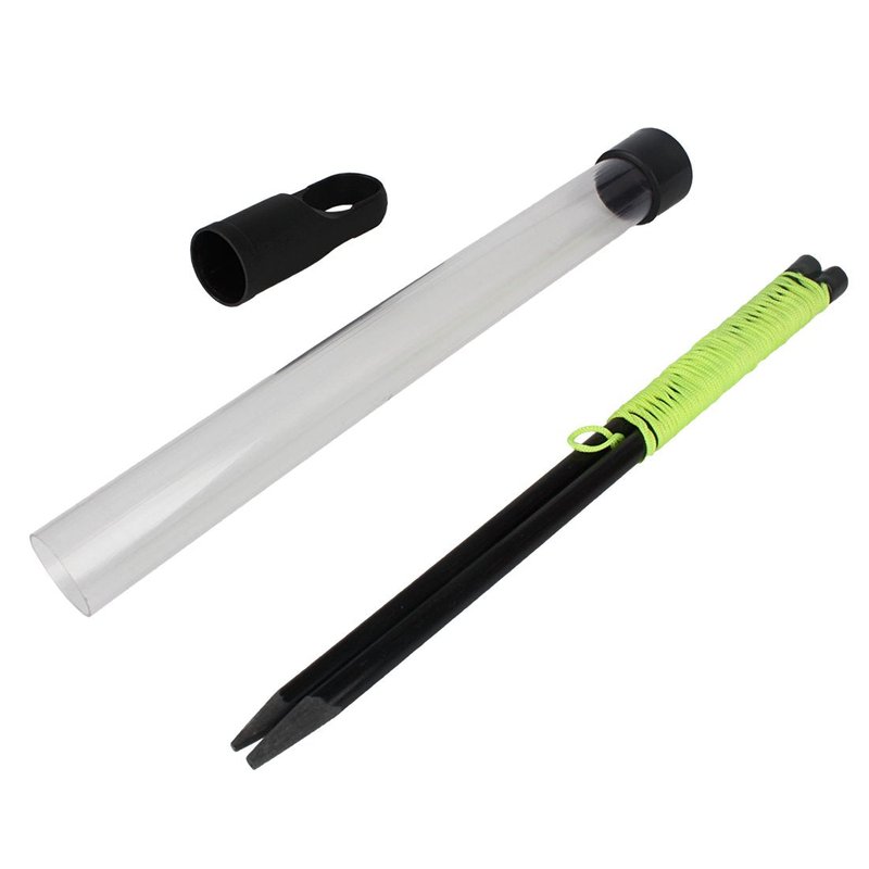 Andux Golf Training Aid Golf Putting String with Pegs Putting Guide Line LXXLQ-01