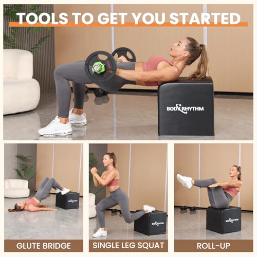 Multi-Functional Hip Thrust Workout Box for Glute Training