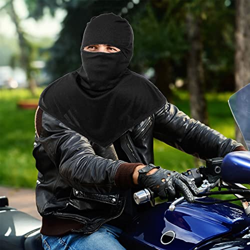 Syhood Black Summer Balaclava Face Cover - 6 Pack