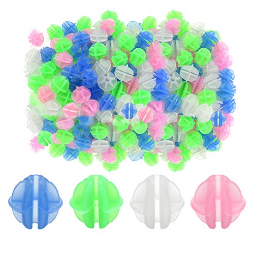 Glow in The Dark Bike Spoke Beads - 216 PCS Multicolor Set