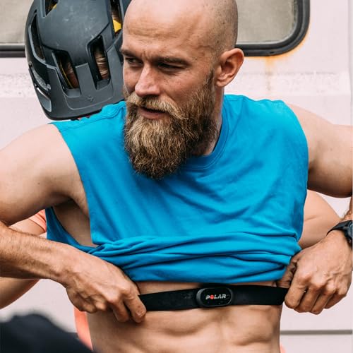 Polar H10 Heart Rate Monitor Chest Strap - Bluetooth & ANT+ Waterproof Sensor