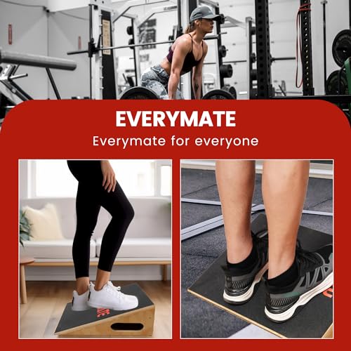 Calf Stretcher Slant Board - Non-Slip Squat Wedge Block - Slant Board-1