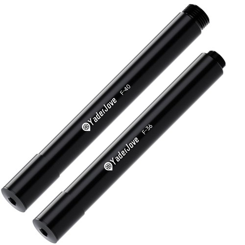 YaderJove Bicycle Front Hub Thru Axle Adapter for Fox 40 Boost Forks Quick Release (20mm x 110mm Spacing)