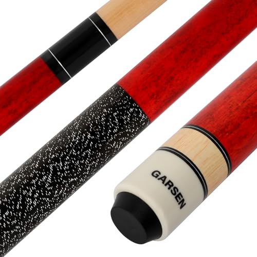 Premium Canadian Maple Pool Cue Stick Set - 58 Inch, 4 Colors