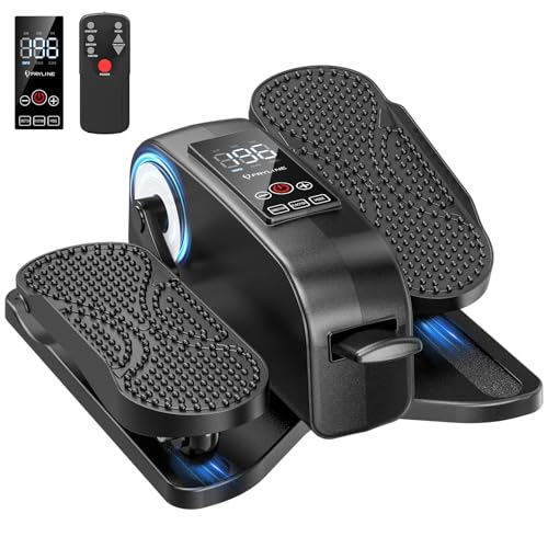 Portable Under Desk Elliptical Machine - Quiet Electric Pedal Exerciser for Seniors