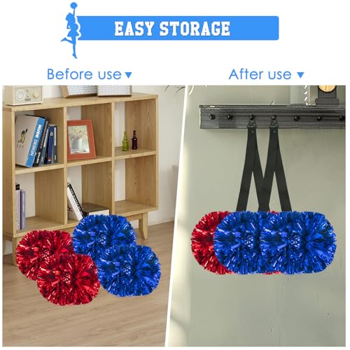 Pom Pom Holder Strap - Adjustable Length, 2 Pack