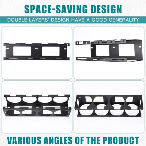 Blulu Welding Rods Holder Storage Tubes Rack Stick Welding Filler Rod Tubes Organizer Tool Wall Mount Container for Shed Garage Pegboard Workshop Home
