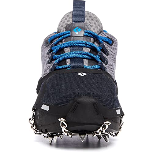 Distance Spike Traction Device - Winter Hiking Grip - Black, Large
